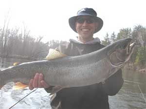 March-April Michigan River Fishing