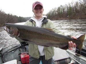 Muskegon river spring steelhead fishing  Lake Michigan Salmon, Steelhead,  Trout Fishing Charters – Steelhead Charters